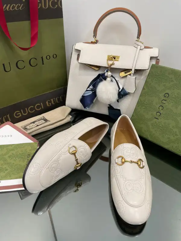 First bag ru GUCCI GG Jordaan loafer