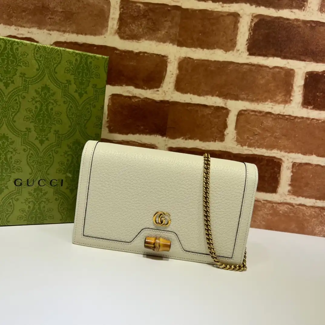 Gucci Diana mini bag with bamboo