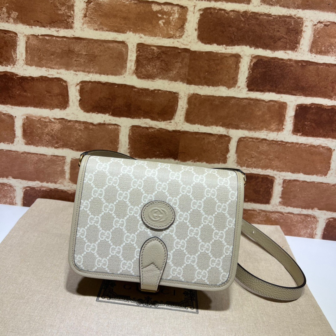 HOT SALE GUCCI Mini shoulder bag with Interlocking G