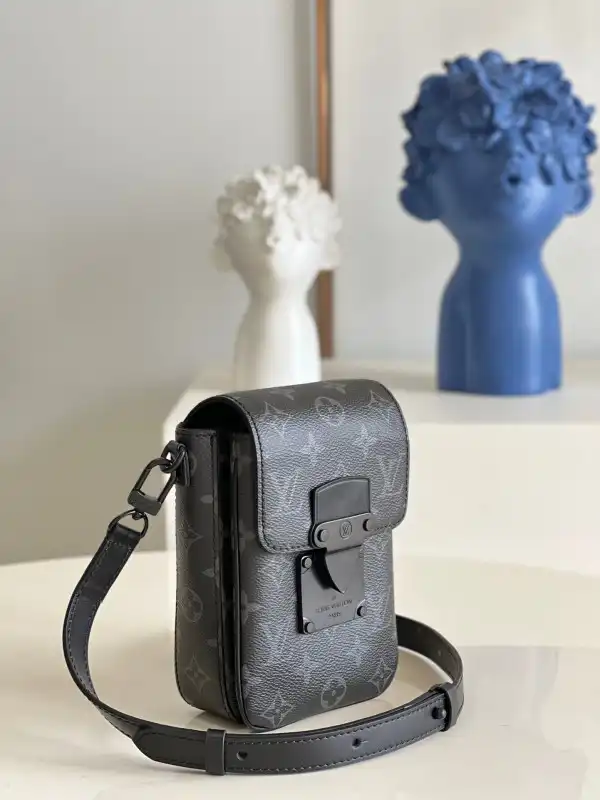 Aaa replica bags LOUIS VUITTON S-LOCK VERTICAL WEARABLE WALLET