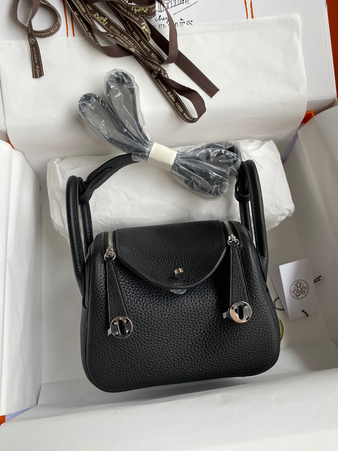 HOT SALE HERMES LINDY MINI HANDMADE