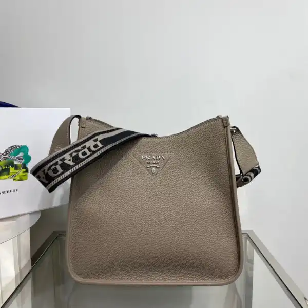 First bag ru PRADA Leather hobo bag