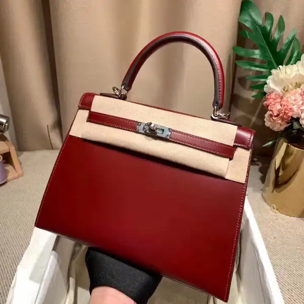 Bagsoffer HERMES KELLY 25CM ALL HANDMADE