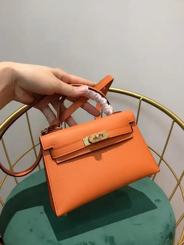 HERMES KELLY MINI II ALL HANDMADE