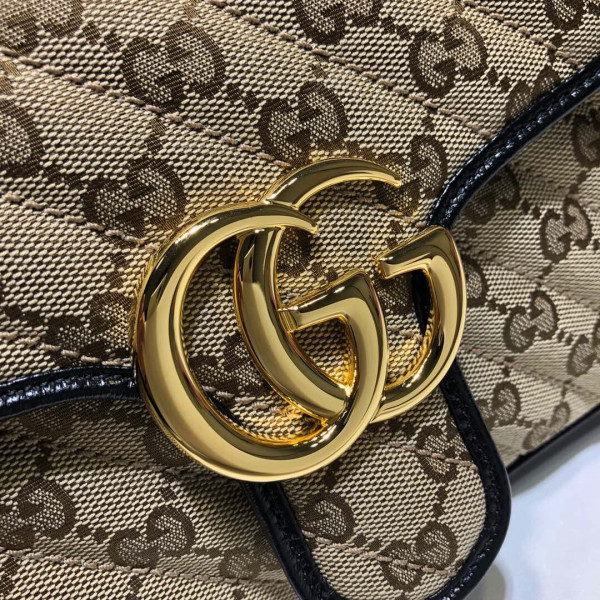 HOT SALE GUCCI GG Marmont small shoulder bag