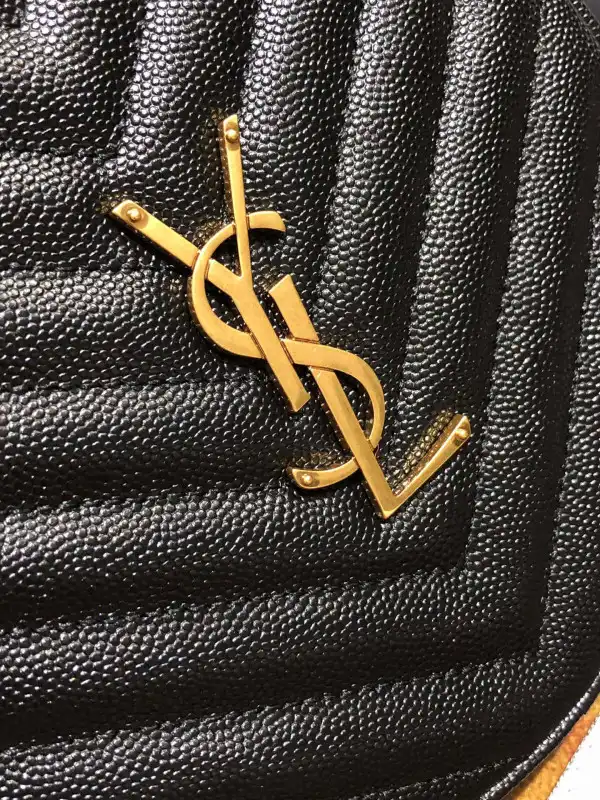 First bag ru YSL VINYLE ROUND CAMERA BAG