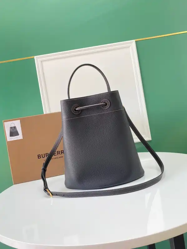 First bag ru BURBERRY Small TB Bucket Bag