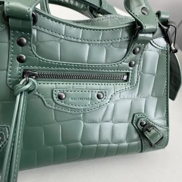 BALENCIAGA NEO CHANELASSIC MINI TOP HANDLE BAG