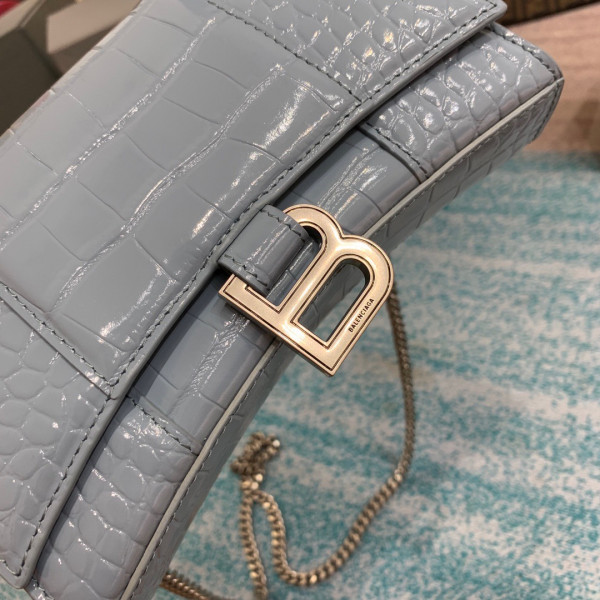 BALENCIAGA  HOURGLASS CHAIN BAG