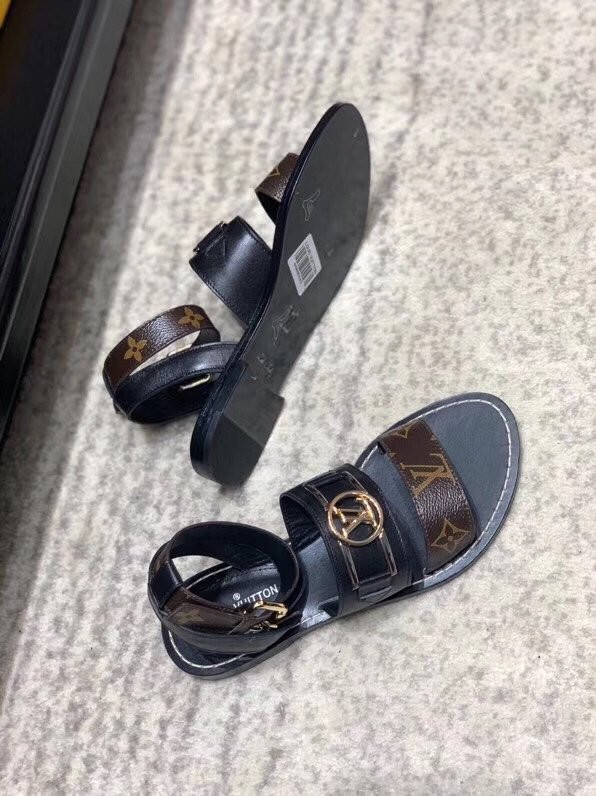 HOT SALE LOUIS VUITTON ACADEMY FLAT SANDAL