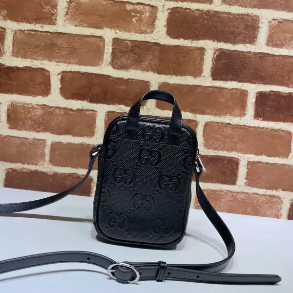 GUCCI GG embossed mini bag