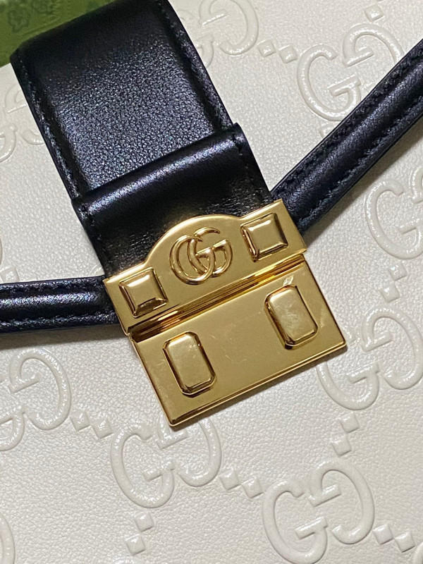 HOT SALE GUCCI Small GG top handle bag