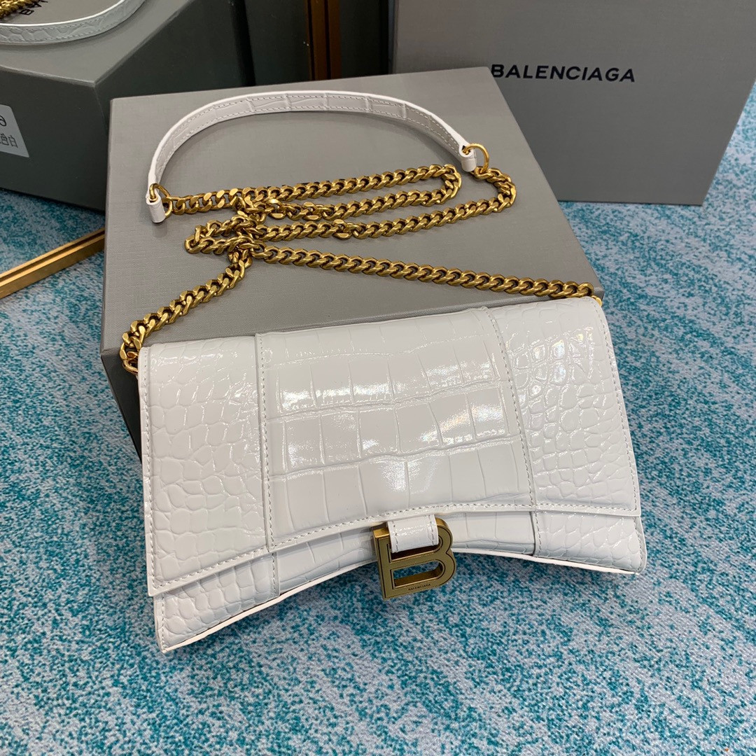 HOT SALE BALENCIAGA  HOURGLASS CHAIN BAG