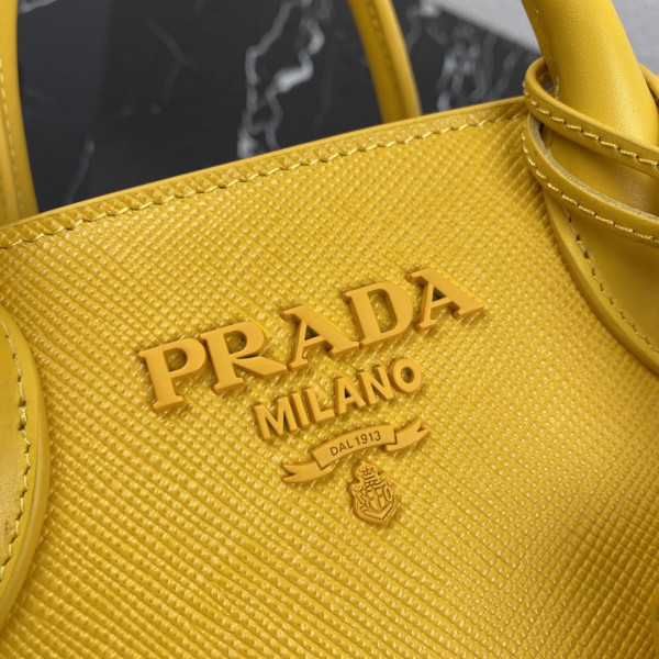 HOT SALE PRADA Saffiano Leather Prada Monochrome Bag