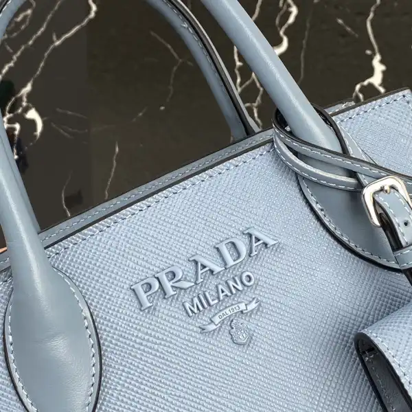 Cheap PRADA Saffiano Leather Prada Monochrome Bag