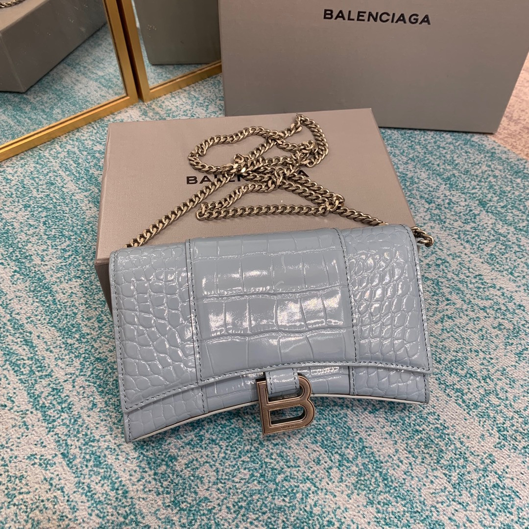 BALENCIAGA  HOURGLASS CHAIN BAG