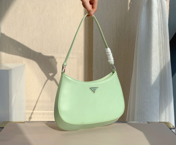 HOT SALE PRADA Cleo brushed leather shoulder bag