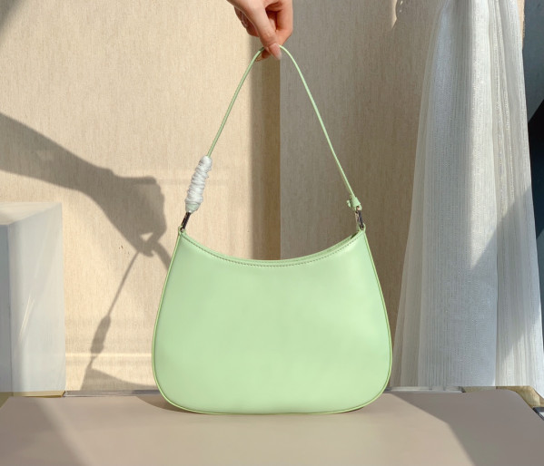 HOT SALE PRADA Cleo brushed leather shoulder bag