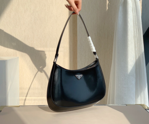 HOT SALE PRADA Cleo brushed leather shoulder bag