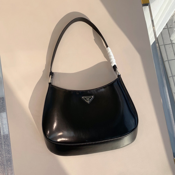 HOT SALE PRADA Cleo brushed leather shoulder bag