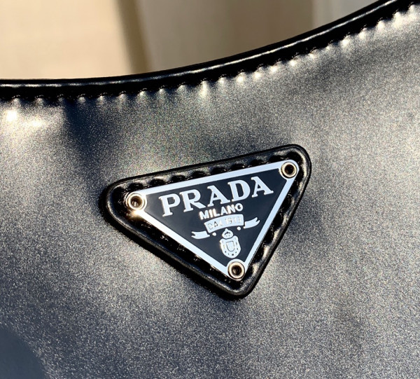 HOT SALE PRADA Cleo brushed leather shoulder bag