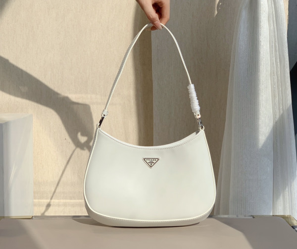 HOT SALE PRADA Cleo brushed leather shoulder bag