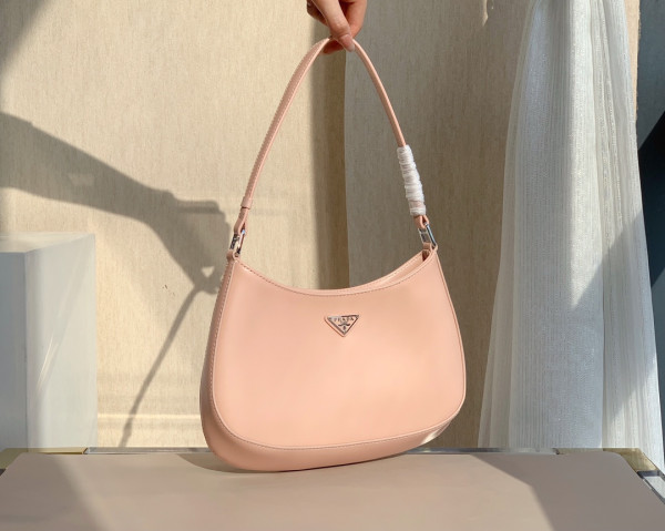 HOT SALE PRADA Cleo brushed leather shoulder bag