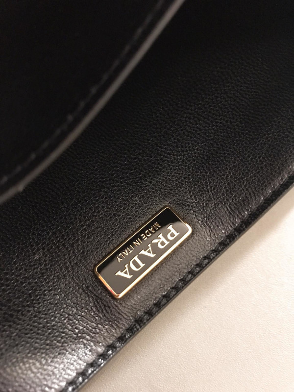 HOT SALE PRADA CAHIER LEATHER SHOULDER BAG