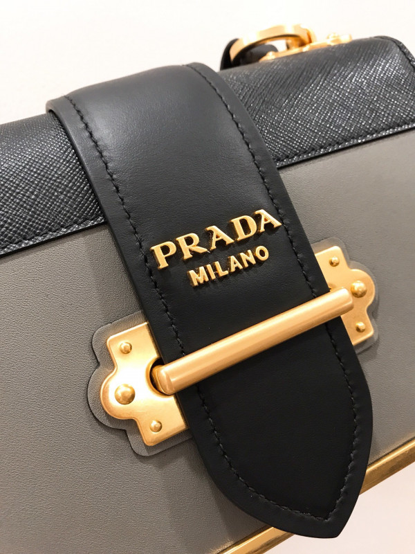 HOT SALE PRADA CAHIER LEATHER SHOULDER BAG