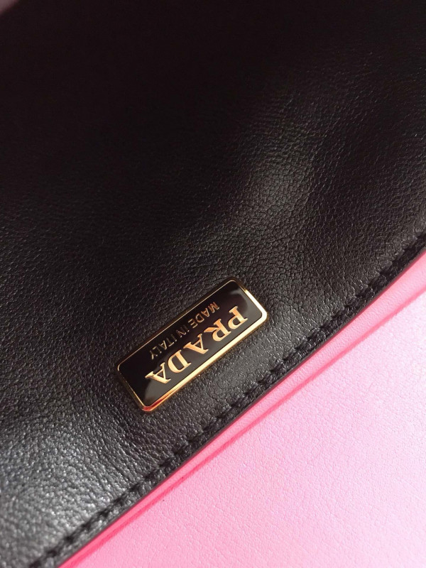 HOT SALE PRADA CAHIER LEATHER SHOULDER BAG