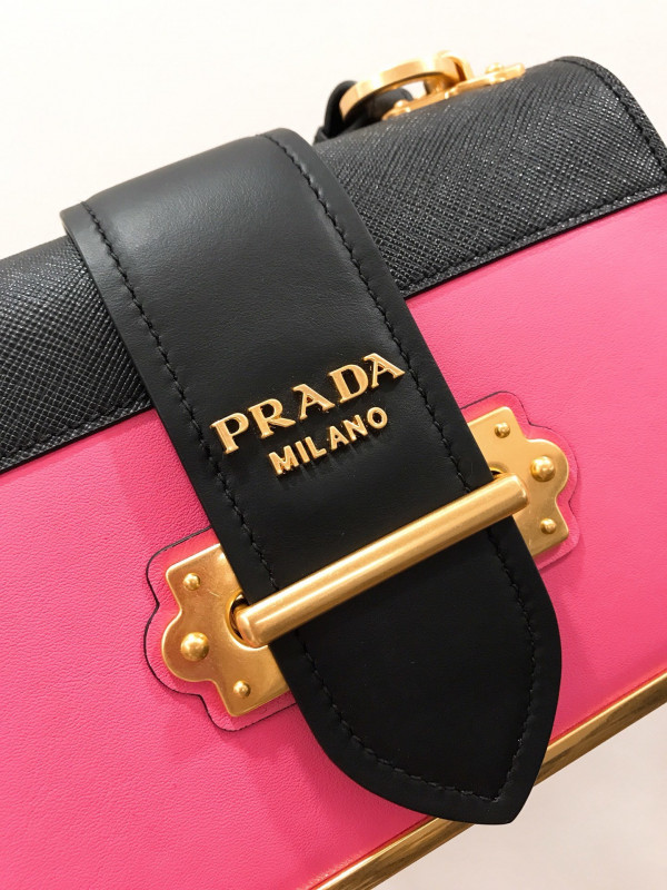 HOT SALE PRADA CAHIER LEATHER SHOULDER BAG