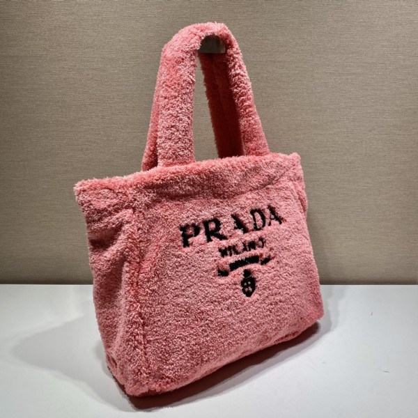 HOT SALE PRADA Terry tote bag