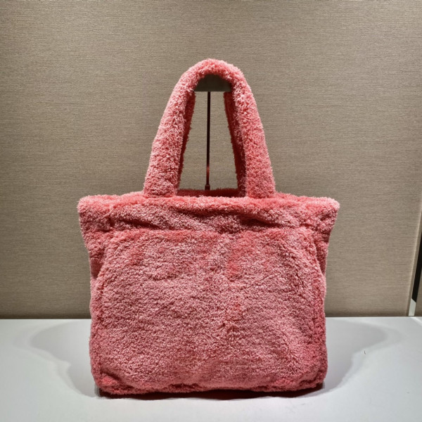 HOT SALE PRADA Terry tote bag