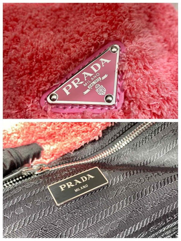 HOT SALE PRADA Terry tote bag