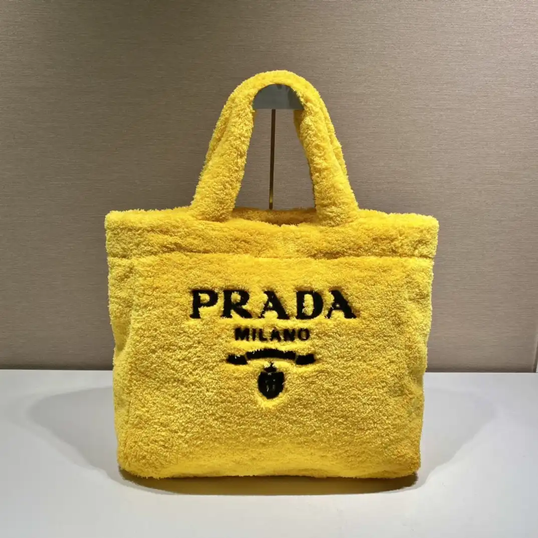 PRADA Terry tote bag