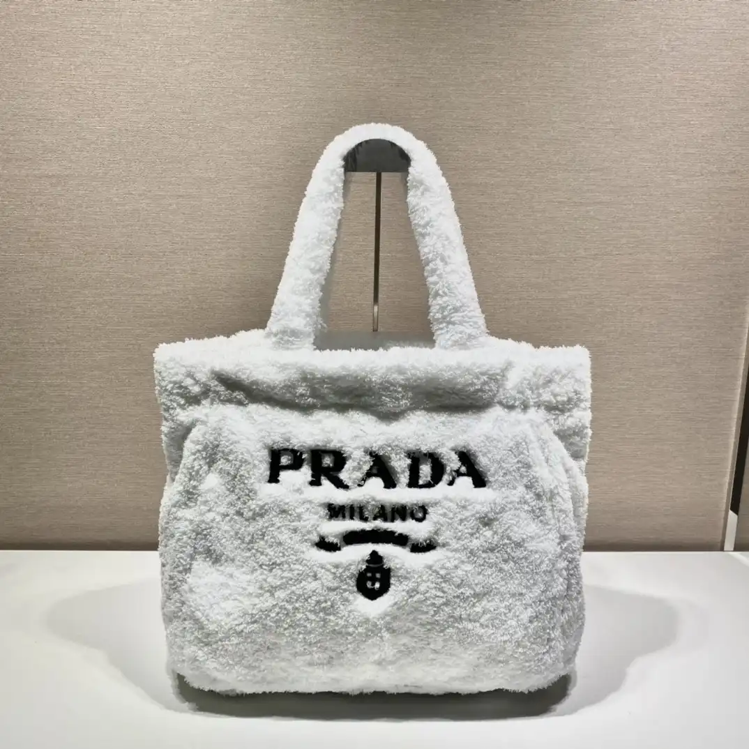 PRADA Terry tote bag