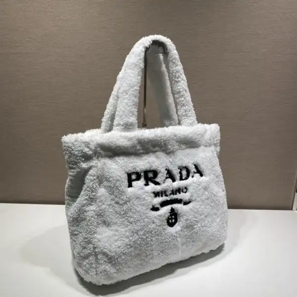 PRADA Terry tote bag