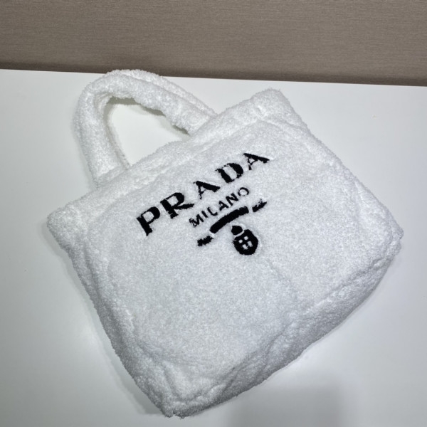 HOT SALE PRADA Terry tote bag