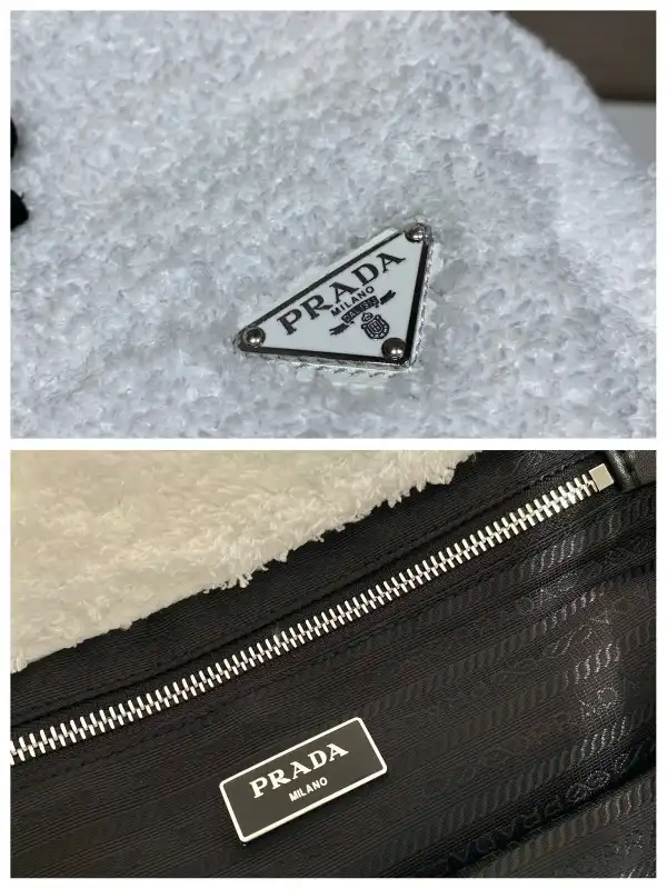 PRADA Terry tote bag