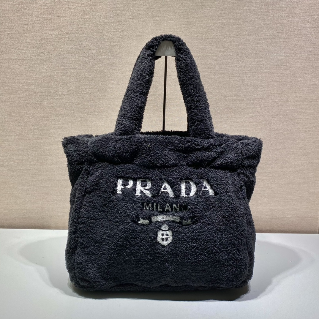 HOT SALE PRADA Terry tote bag