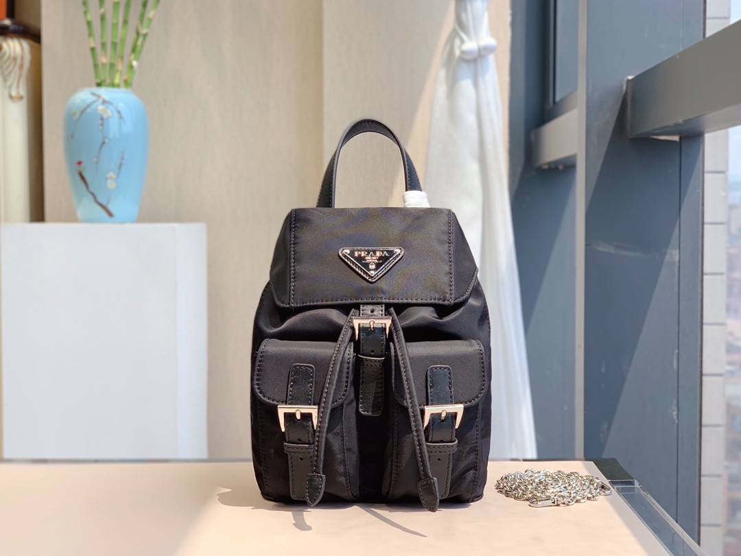 HOT SALE PRADA Nylon mini backpack