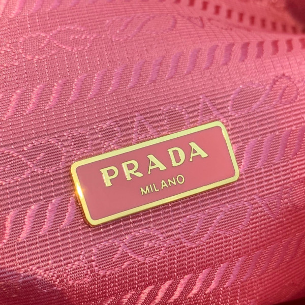 HOT SALE PRADA Duet Re-Nylon shoulder bag