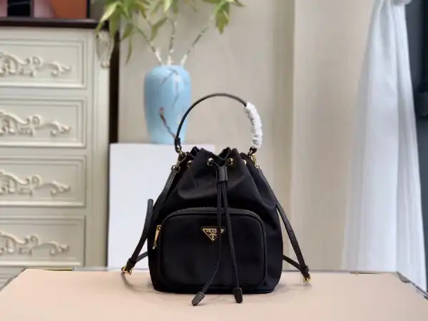 First Bag Ru PRADA Duet Re-Nylon shoulder bag