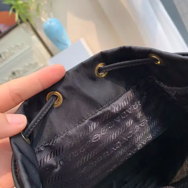 First bag ru PRADA Duet Re-Nylon shoulder bag