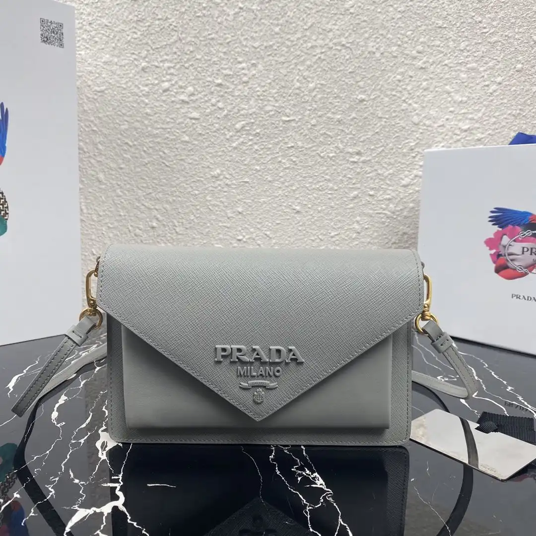 TO PRADA SAFFIANO LEATHER MINI-BAG