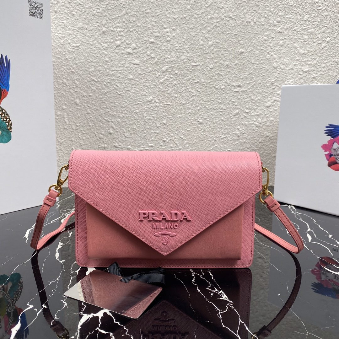 HOT SALE PRADA SAFFIANO LEATHER MINI-BAG