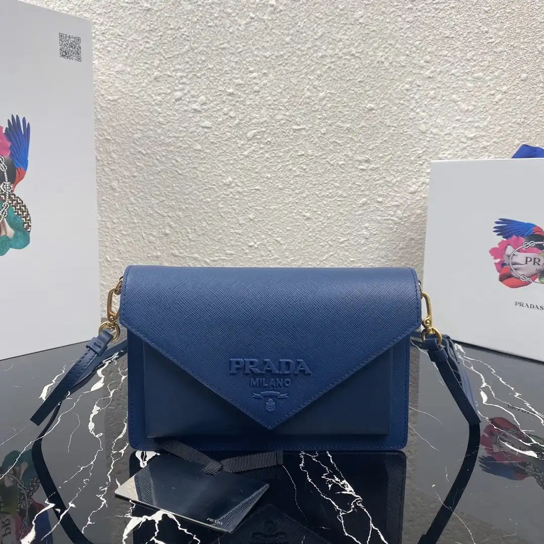 PRADA SAFFIANO LEATHER MINI-BAG