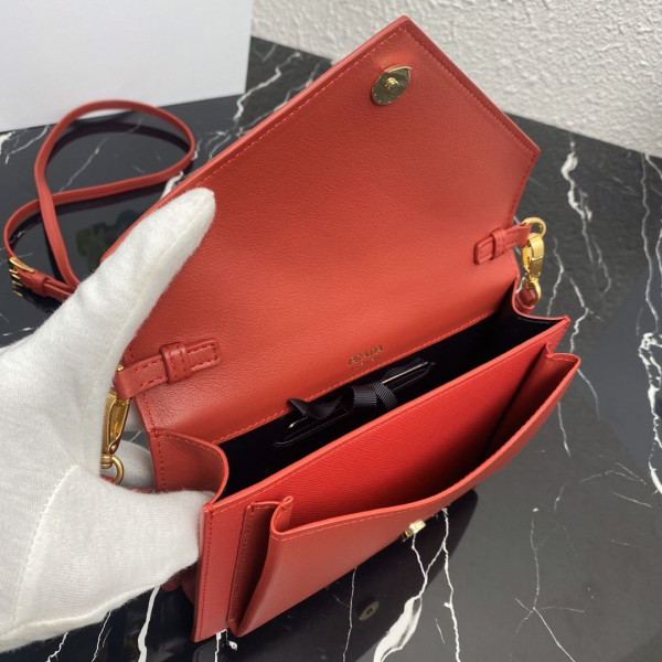 HOT SALE PRADA SAFFIANO LEATHER MINI-BAG