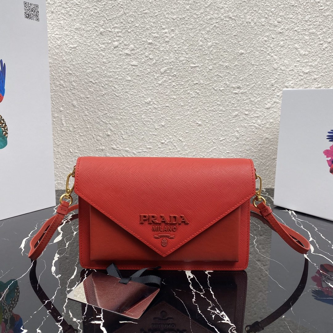 HOT SALE PRADA SAFFIANO LEATHER MINI-BAG