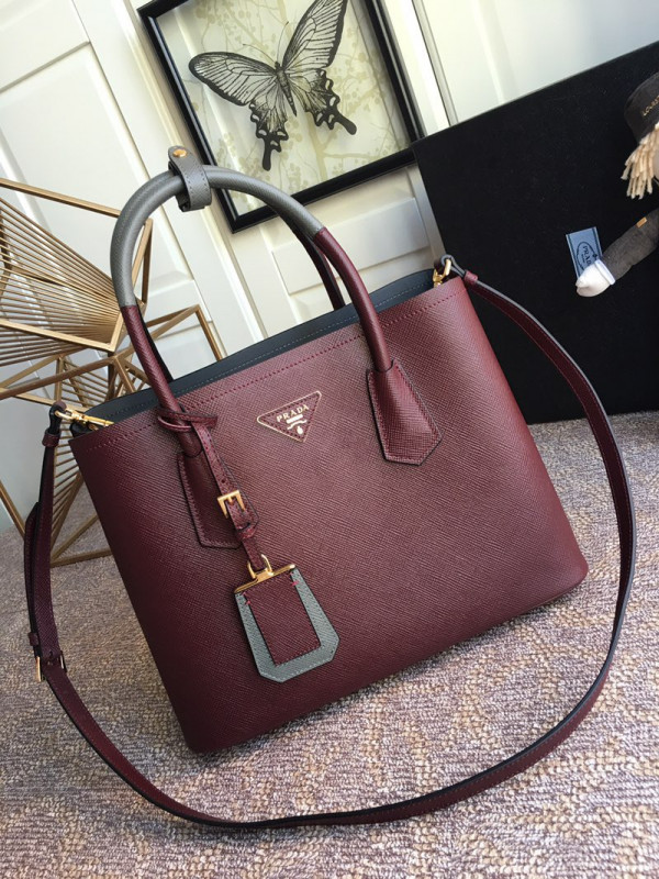 HOT SALE PRADA Double Bag